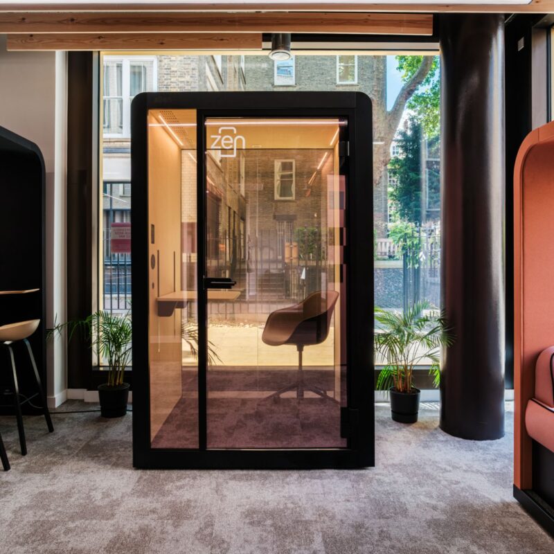 Rent an office phone booth